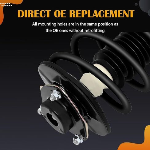 الدعامات الأمامية ممتص الصدمات 171426 171427 ث/لفائف الربيع مناسبة لألتيما 2002-2006 V6 3.5L in Kuwait