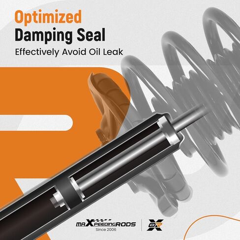 maXpeedingrods 2Pcs Front Struts for Nissan Sentra 2002-2006, 172106 172105 Shock Absorbers Strut with Coil Spring Assembly in Saudi Arabia
