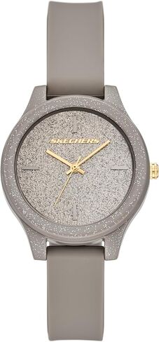 Skechers Women's Carmelina Analog Gray Silicone Watch (Model: SR6336) in Saudi Arabia
