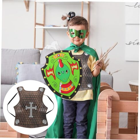 Roman Armor Breastplate for Halloween Dress Up Adventures Durable Soldier Costume for Boys and Interactive Cosplay Plaything for Role Play Fun in Saudi Arabia
