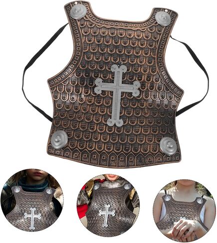 Roman Armor Breastplate for Halloween Dress Up Adventures Durable Soldier Costume for Boys and Interactive Cosplay Plaything for Role Play Fun in Saudi Arabia