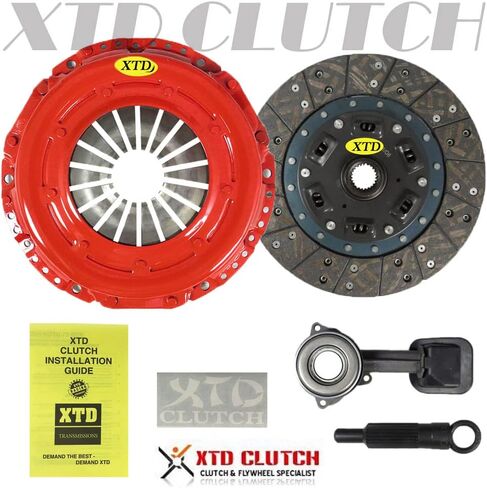 AMC المرحلة 1 مجموعة مخلب الشارع متوافقة مع 2000 2001 2002 2003 2004 FORD FOCUS S2، SE، ZTS، ZTW، ZX3، ZX5 2.0L DOHC مع أسطوانة تابعة in Saudi Arabia