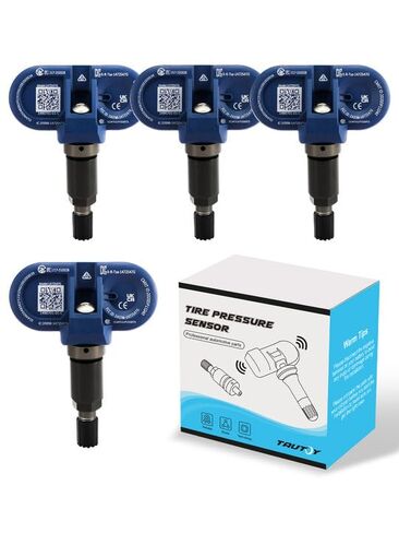 4 قطع تيسلا بلوتوث مستشعر TPMS نظام مراقبة ضغط الإطارات لجهاز Tesla Model 3، Model Y، Model S، Model X 2020 2021 2022 2023 2024 2025- استبدال # 1490701-00-B، 1490701-01-B in Saudi Arabia