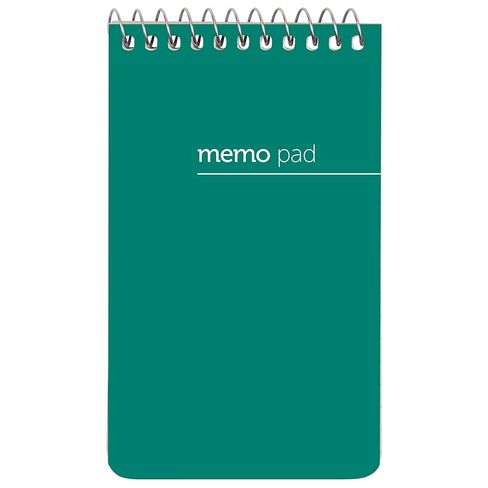 دفاتر مذكرات ذات فتحة علوية من العلامة التجارية Office Depot®، 3 × 5 بوصة، 1 ثقب مثقوب، مسطرة بالكلية، 60 ورقة، ألوان متنوعة (لا يوجد اختيار للألوان)، حزمة من 12 in Saudi Arabia