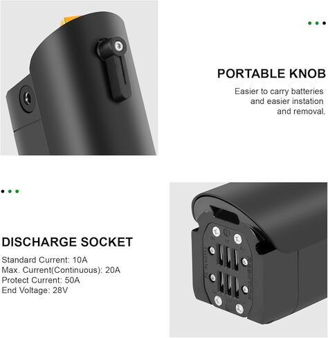 Yose Power 36V 10Ah Ebike Battery Eletric Bicycle Bike Down Tube Battery Reention Black Eagle Ebike Without Charger Compatible with AVENTON for Soltera.2/ Soltera.2 Step-Through in Kuwait