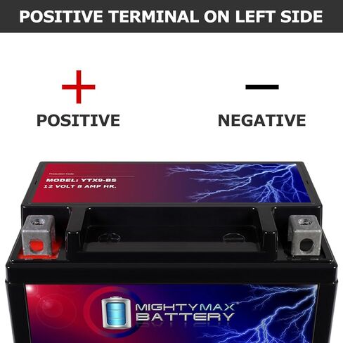 Mighty Max Battery YTX9-BS SLA Battery Replacement for Arctic Cat 400 DVX400 2000-2011 in Saudi Arabia