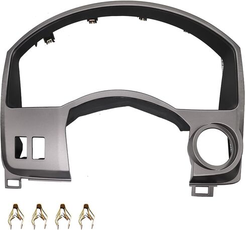 Instrument Cluster Dash Panel Gauge Cover Bezel Trim Compatible with Nissan Titan Armada 2004 2005 2006 Replace 68240-7S000 in Saudi Arabia