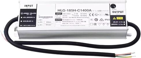 1pcs dimming LED Power Supply HLG-120H-C HLG-120H-C350B HLG-185H-C700B HLG-120H-C1050B HLG-120H-C1400B 150W(HLG-120H-C350B) in Saudi Arabia