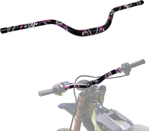 31.8mm Riser Handlebar for Surron Light Bee,7075 Aluminum 4mm Thickness Dirt Bike Handle Bar for Surron Light Bee X and S/LBX/LBS/E Ride Pro S SS 2.0 3.0 in Saudi Arabia