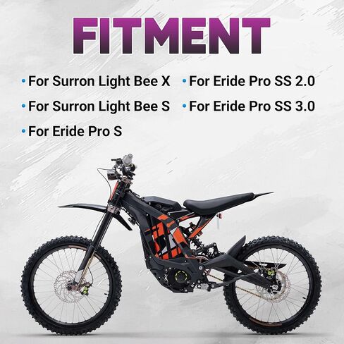 31.8mm Riser Handlebar for Surron Light Bee,7075 Aluminum 4mm Thickness Dirt Bike Handle Bar for Surron Light Bee X and S/LBX/LBS/E Ride Pro S SS 2.0 3.0 in Saudi Arabia