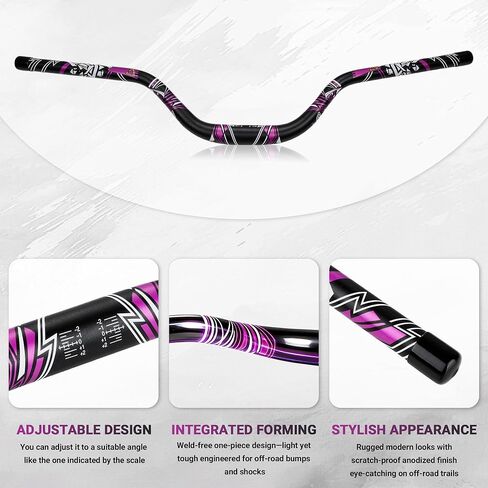 31.8mm Riser Handlebar for Surron Light Bee,7075 Aluminum 4mm Thickness Dirt Bike Handle Bar for Surron Light Bee X and S/LBX/LBS/E Ride Pro S SS 2.0 3.0 in Saudi Arabia