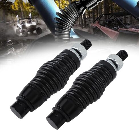 2Pcs LED Whip Light Spring Mounting Base for Polaris UTV ATV, Heavy Duty Quick Release Spring Mounting Base, for 2FT 3FT 4FT 5FT 6FT LED Whip Lamp in Saudi Arabia