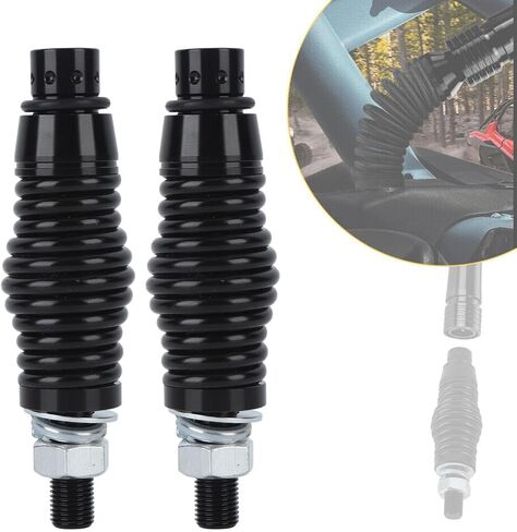 2Pcs LED Whip Light Spring Mounting Base for Polaris UTV ATV, Heavy Duty Quick Release Spring Mounting Base, for 2FT 3FT 4FT 5FT 6FT LED Whip Lamp in Saudi Arabia