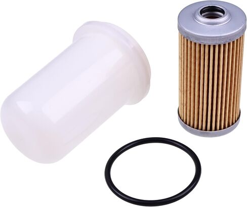 104500-55710 124064-55510 فلتر الوقود مع حلقة O ووعاء متوافق مع يانمار YM147 YM147D YM155 YM155D YM165 YM165D YM1500D YM1510 YM1510D YM1600 YM1600D YM1700 YM1700D YM1900 in Saudi Arabia