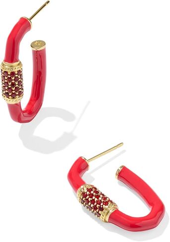 Kendra Scott Emery Enamel Hoop Earrings, Fashion Jewelry for Women in Saudi Arabia
