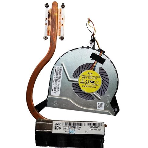 for 14-P 15-P 17-P 15-K 14-V Cooling Fan Cooler Fan Radiator HeatSink 767776-001 767706-001(Heatsink) in Saudi Arabia