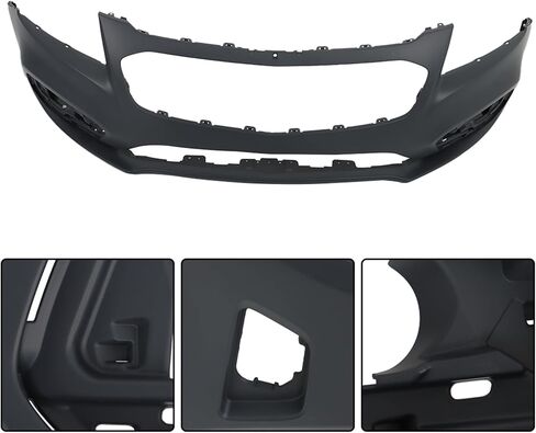 waltyotur Front Bumper Cover Replacement for 2015 Cruze Replacement for 2016 Cruze Limited Primed 94525910 GM1000976 in Saudi Arabia