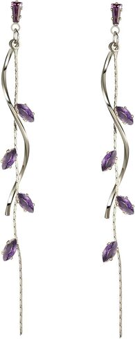 اللؤلؤ استرخى أقراط للنساء أقراط الثريا زركون أقراط الزفاف للعرائس وصيفات الشرف حفلة موسيقية مجوهرات هدايا in Kuwait