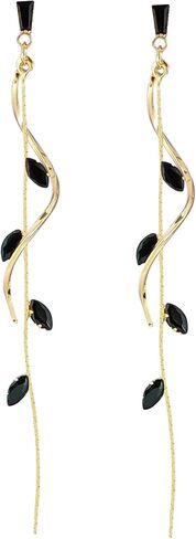Pearl Dangle Earrings for Women chandelier earrings Cubic Zirconia Wedding Earrings for Brides Bridesmaids Prom Party Jewelry Gifts in Saudi Arabia