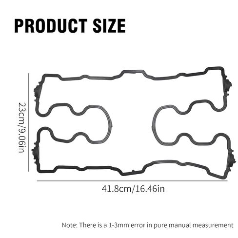 12391-425-010 Valve Cover Gasket, Replacement for Honda CB750C Custom 1980-1982 Replacement for Honda CB750L LTD 1979, Replaces 12391-425-000 in Saudi Arabia