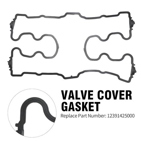 12391-425-010 Valve Cover Gasket, Replacement for Honda CB750C Custom 1980-1982 Replacement for Honda CB750L LTD 1979, Replaces 12391-425-000 in Saudi Arabia