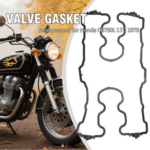 12391-425-010 Valve Cover Gasket, Replacement for Honda CB750C Custom 1980-1982 Replacement for Honda CB750L LTD 1979, Replaces 12391-425-000 in Saudi Arabia