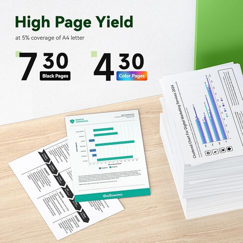 خراطيش حبر 61XL بديلة باللون الأسود لحزمة كومبو خرطوشة حبر 61 XL لطابعة Envy 5530 4500 4502 5535 Deskjet 2540 2541 3050 3510 OfficeJet 4630 4632 (أسود ثلاثي الألوان، عبوتان) in Kuwait