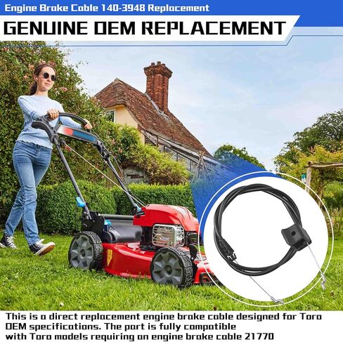 استبدال كابل فرامل المحرك 140-3948، متوافق مع موديلات تورو 21770، 21442، 21445 in Kuwait