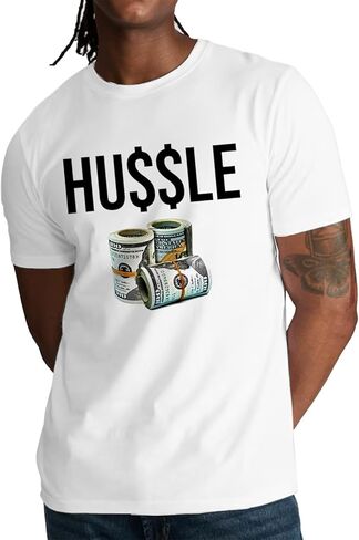 تيشيرتات Swag Point Next Lever قطن 100% للرجال هيب هوب ستريتوير ذات رسومات عالية in Kuwait