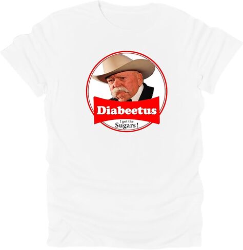 تي شيرت Diabeetus، تي شيرت Wilford Brimley Meme in Kuwait