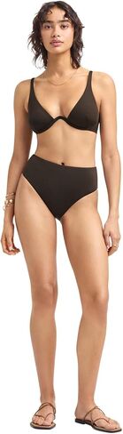 Vitamin A 2026 Cruise EcoRib Women's EcoRib Ecolux Solids Maisie Underwire Bikini Swim Top Separate, Deep Earth, Medium in Saudi Arabia