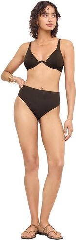 Vitamin A 2026 Cruise EcoRib Women's EcoRib Ecolux Solids Maisie Underwire Bikini Swim Top Separate, Deep Earth, Medium in Saudi Arabia