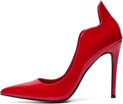 Unisex Men's Women's Pointed Toe High Heels 4.9" Stiletto Pumps Dress Party Shoes in Saudi Arabia