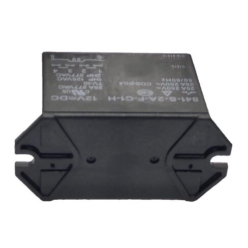 مرحل 841-S-2A-F-C1-H 12VDC/ 277VAC 25A 6 دبابيس مرحل للأغراض العامة مع غطاء ذو ​​حواف DPDM in Saudi Arabia