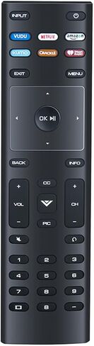 XRT260 جهاز تحكم عن بعد عالمي لتلفزيون Vizio الذكي بديل عن بعد يناسب Vizio V-Series، M-Series 4K HDR Smart TV مع صوت وNetflix، PrimeVideo، Disney، Tubi، Watchfree، Peacock، Crackle Keys in Saudi Arabia