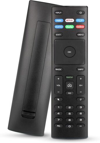 XRT260 جهاز تحكم عن بعد عالمي لتلفزيون Vizio الذكي بديل عن بعد يناسب Vizio V-Series، M-Series 4K HDR Smart TV مع صوت وNetflix، PrimeVideo، Disney، Tubi، Watchfree، Peacock، Crackle Keys in Saudi Arabia