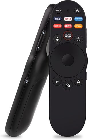 XRT260 جهاز تحكم عن بعد عالمي لتلفزيون Vizio الذكي بديل عن بعد يناسب Vizio V-Series، M-Series 4K HDR Smart TV مع صوت وNetflix، PrimeVideo، Disney، Tubi، Watchfree، Peacock، Crackle Keys in Saudi Arabia