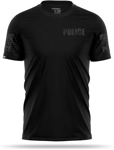 Police Men’s Performance Duty Shirt, Lightweight Breathable Stretch Uniform, Moisture-Wicking, Durable Fit in Saudi Arabia