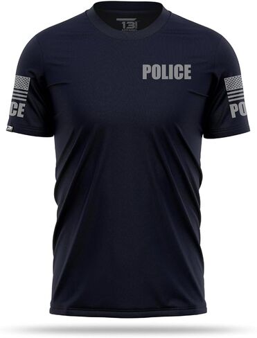 Police Men’s Performance Duty Shirt, Lightweight Breathable Stretch Uniform, Moisture-Wicking, Durable Fit in Saudi Arabia