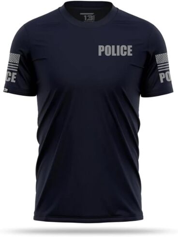 Police Men’s Performance Duty Shirt, Lightweight Breathable Stretch Uniform, Moisture-Wicking, Durable Fit in Saudi Arabia