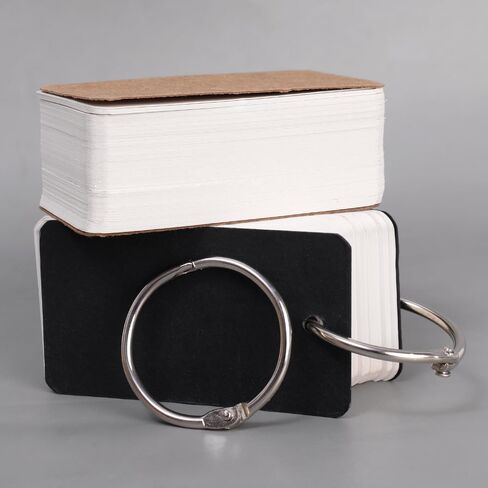 3pack Portable 100Sheets/book Memo Pad Blank Notepad Loose-Leaf Notebook with Binder Ring for Stationery Office Supply,4 * 7cm (Brown) in Saudi Arabia