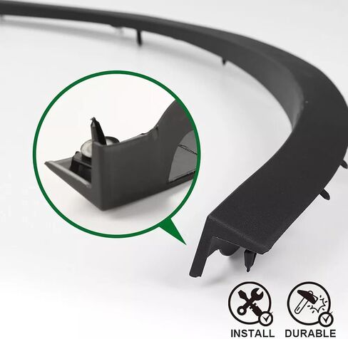 Front Right Side Wheel Molding Fender Flare Fit For 2020 2021 2022 FOR Tesla Model Y 149418600B 1494186-00-B 1494186 00 B 149416200B 1494162 00 B 1494162-00-B in Saudi Arabia