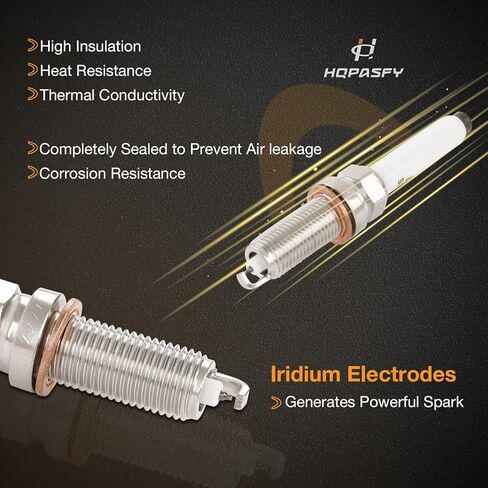 مجموعة من 6 ملف إشعال UF741 وقابس شرارة متوافق مع مرسيدس بنز C300 C350 CL63 E300 E350 E400 GLK350 S600 S63 SLK350(3.5L 5.5L 6.0L) 2011-2016. استبدال UF-741، 2769060501، 2769063700 in Saudi Arabia