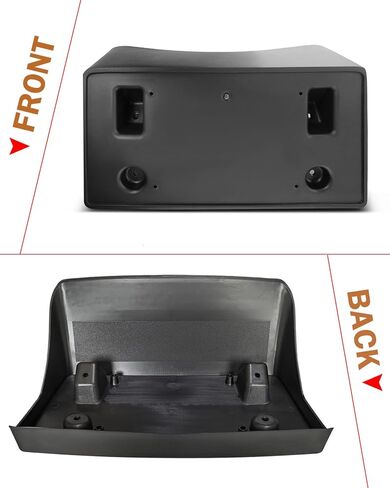 Front License Plate Frame for Chevy Silverado 2500 3500 HD 2015 2016 2017 2018 2019 Front Bumper License Plate Holder Mounting Bracket Replace # 22774440 GM1068157 in Saudi Arabia