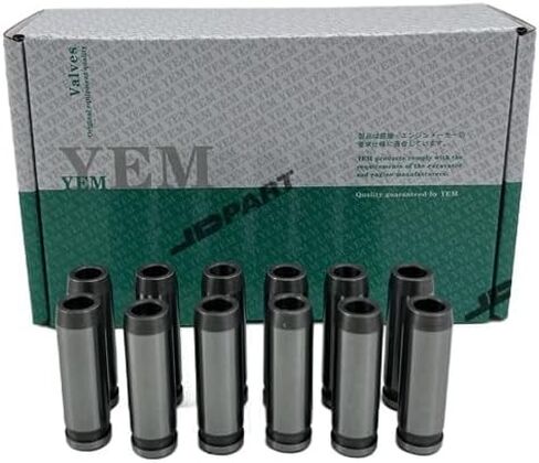 12 PCS 6D15 Intake and Exhaust Valve Guide Suitable For Mitsubishi Diesel Engine Parts Stock Complete in Saudi Arabia