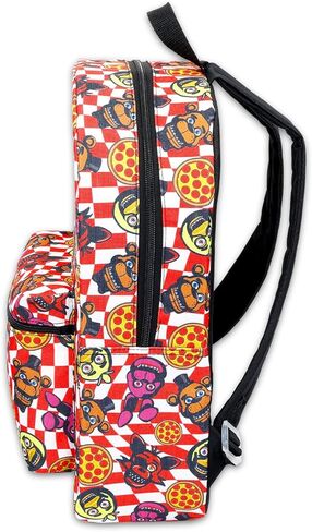 حقيبة ظهر فايف نايتس ات فريدي للأولاد - حزمة مع حقيبة ظهر FNAF للأطفال بالإضافة إلى ملصقات، وزجاجة مياه، ومجموعة حقائب مدرسية أخرى للأطفال in Kuwait