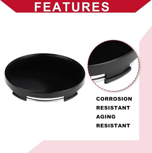 Universal Car Wheel Center Hub Cap/Inner Rim Cover Hub Caps for Most Cars/Snap-in Plastic 68mm 2.68" OD in Saudi Arabia