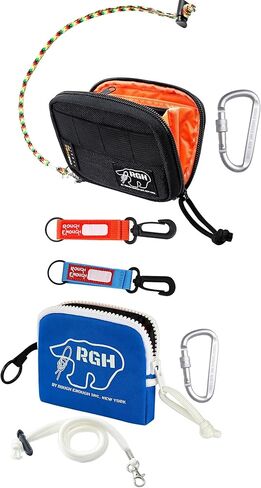Rough Enough Small Coin Purse with Keychain Neck Lanyard Zipper Pocket Bundle Set in Saudi Arabia