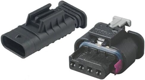 موصل 4 دبابيس - متوافق مع D23A4، CE4107F، TE Connectivity 11670 in Saudi Arabia