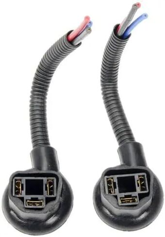 KarParts360 لهوندا ريدجلاين 2006 07 08 09 2010 مقبس المصباح | بلاستيك؛ نحاس؛ محطة مطاطية | موصل أسود | موصل أنثى | موصل على شكل T | 7.00 بوصة الطول الإجمالي in Saudi Arabia